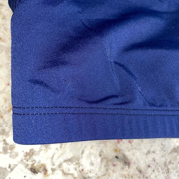 Original Watermen $40 Lifeguard Sport Bikini Top Navy UPF 50 LG NWOT - Picture 6 of 8